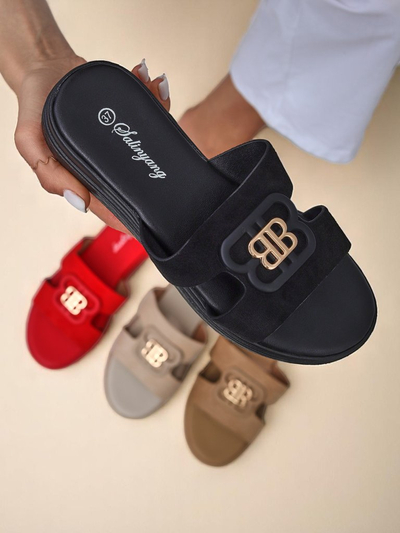 Royalfashion Дамски чехли на плоска подметка ChicStep