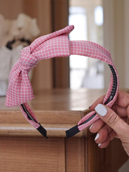 Royalfashion Лента за коса с каре и панделка Gosia