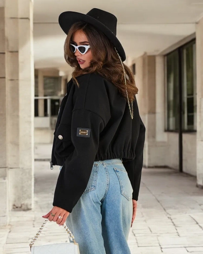 Royalfashion Дамско яке тип "бомбър"