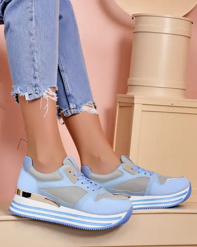 Royalfashion Дамски платформи спортни маратонки Erixo