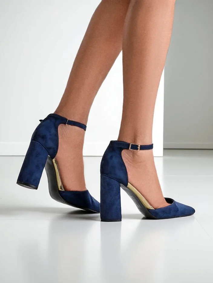 Royalfashion дамски обувки от еко суед Calde