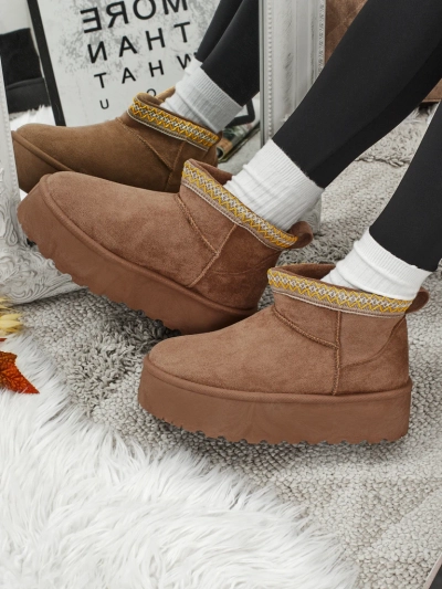 Къси дамски боти а'ла снегоходки Nymeria