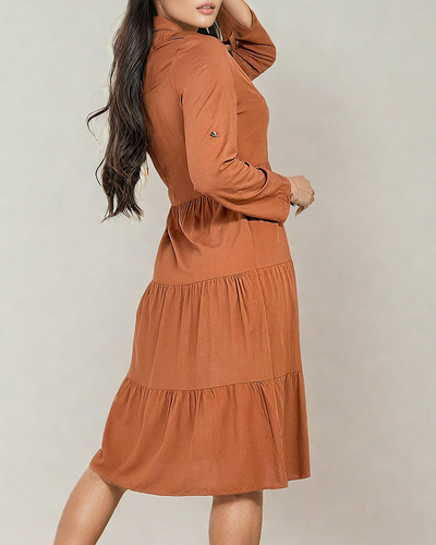 Royalfashion Дамска миди рокля