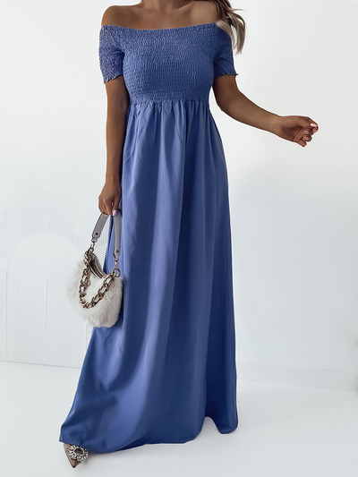 Royalfashion Дамска миди рокля a'la hiszpanka