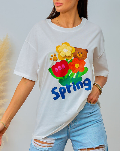 Royalfashion Дамска тениска с щампа