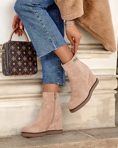 Royalfashion Дамски ботуши на котва Serda