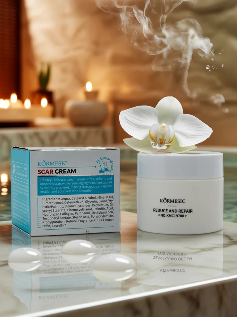 Крем за белези, подпомагащ регенерацията на кожата