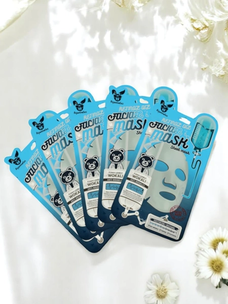 Лицева маска с ретинол, против бръчки, хидратираща и Illuminating