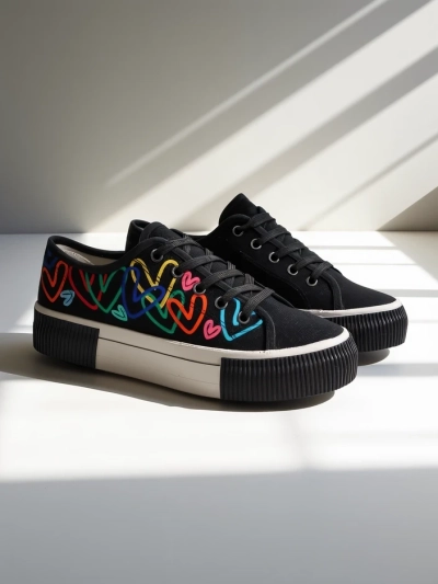 Кецове Royalfashion за жени с принт Sercess