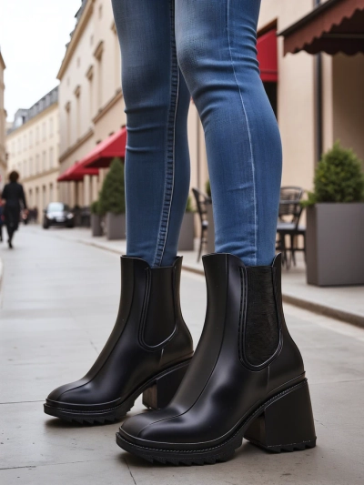 Royalfashion дамски чизми до глезена Bonii