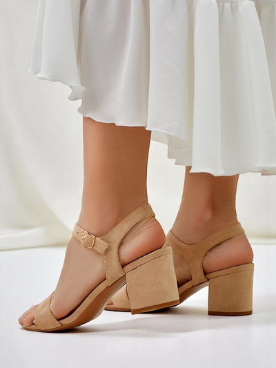 Royalfashion дамски сандали от еко велур Quarter