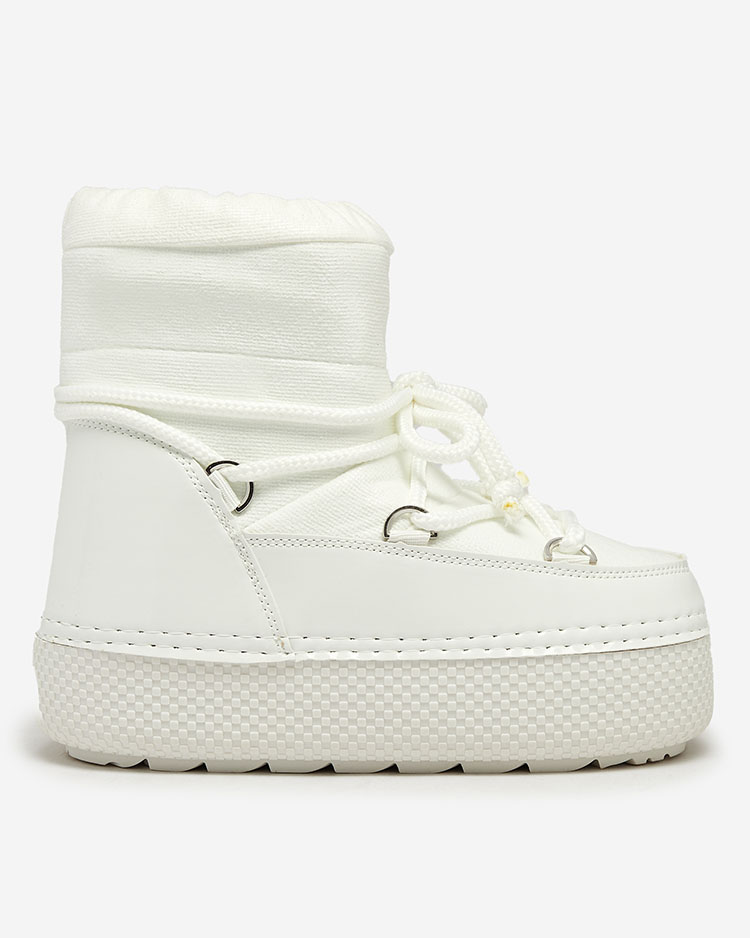 Royalfashion Дамски ботуши за сняг с дантела Yevnoie