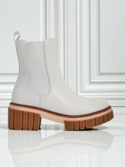 Боти до глезена на токче от еко набук Amber Walk