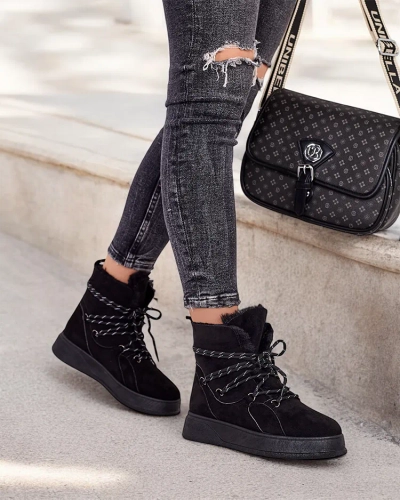 РОМЕР Фешън Дамски ботуши за сняг с връзки Момър