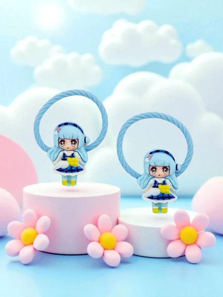 Ластици за коса Bambina Rosetta с куклен мотив