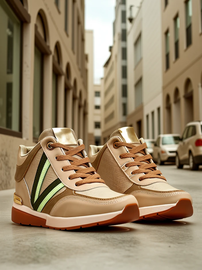 Royalfashion Жени спортни обувки с скрит ток Venixxe