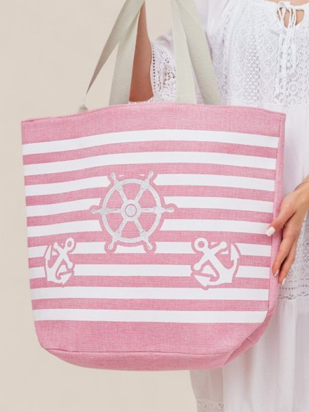 Royalfashion Платнена чанта Stripe Sea