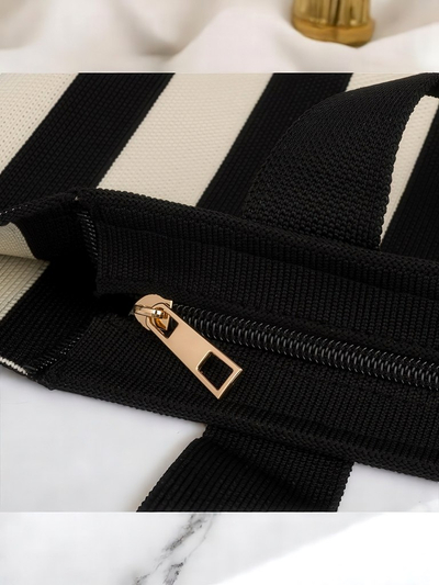 Роялфашън Платнена Чанта Stripe Daily