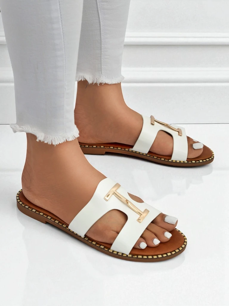 Royalfashion Дамски сандали с равна подметка Maya Louise