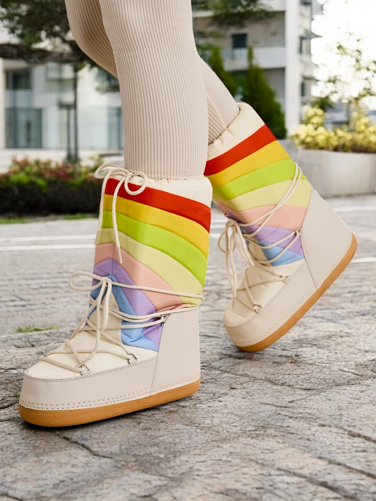 Дамски снежни ботуши от Royalfashion a'la Tencce