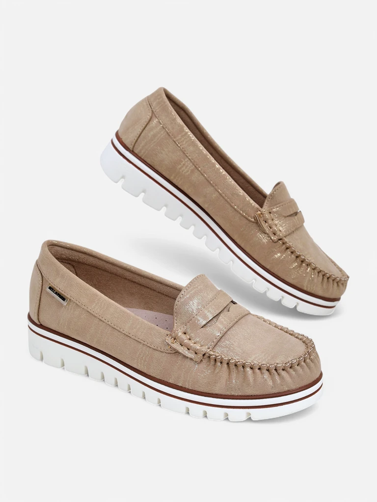 Royalfashion Женски екологични суедови мокасини Bellisse