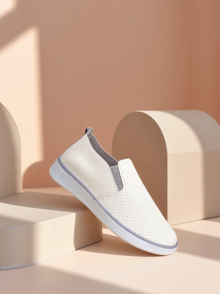 Royalfashion Дамски перфорирани спортни обувки Musio