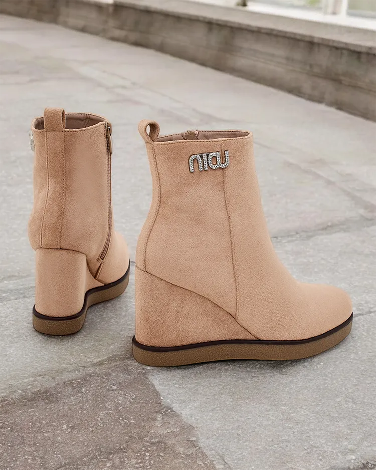 Royalfashion Дамски ботуши на котва Serda