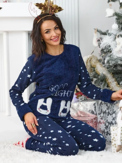 Кралска мода Дамски пижами със звезди