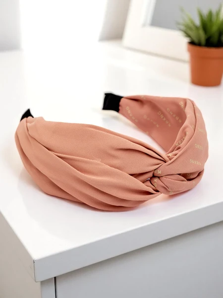 Royalfashion Лента за глава с плитки и шарки Laras