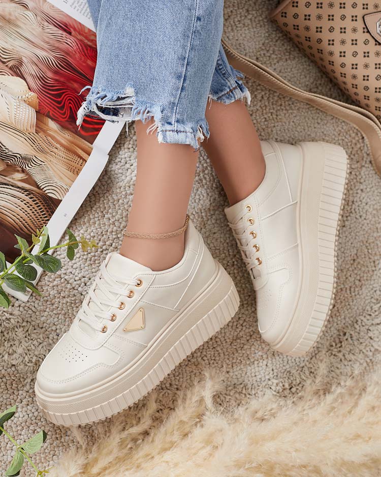 Royalfashion Дамски маратонки на платформа Aseldas