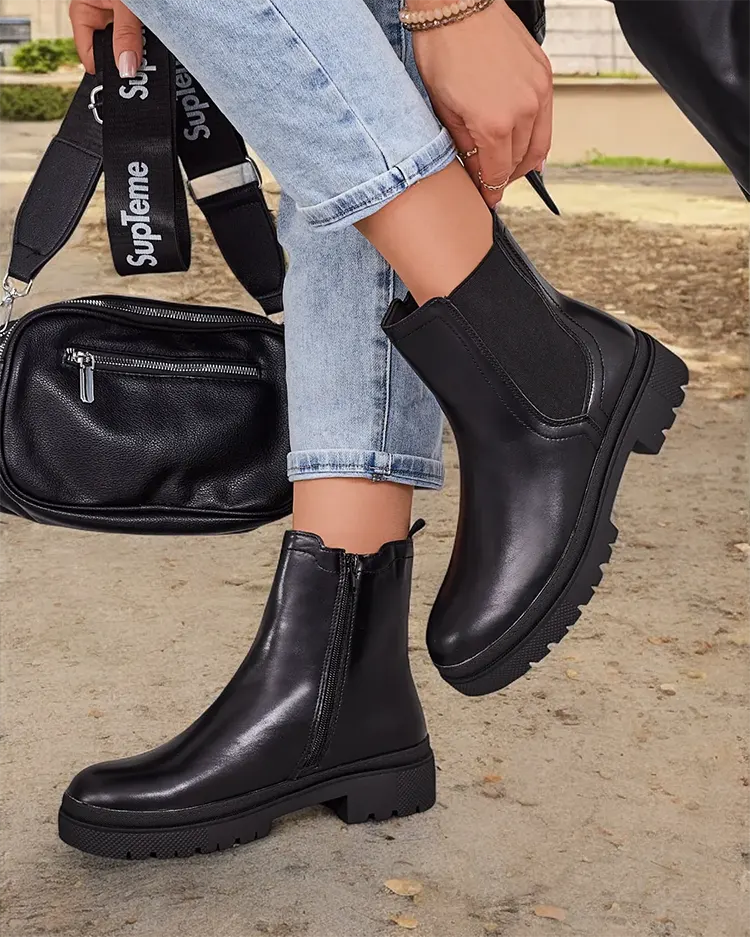 Royalfashion Дамски ботуши от еко кожа Dovivas