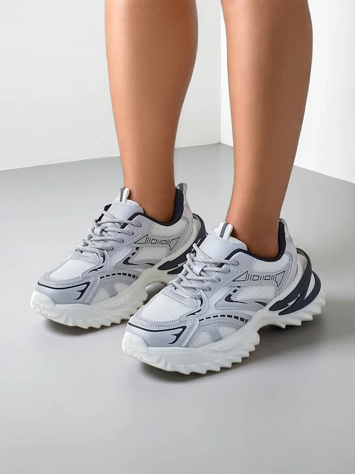 Royalfashion Жени спортни маратонки на по-дебела подметка Nettes