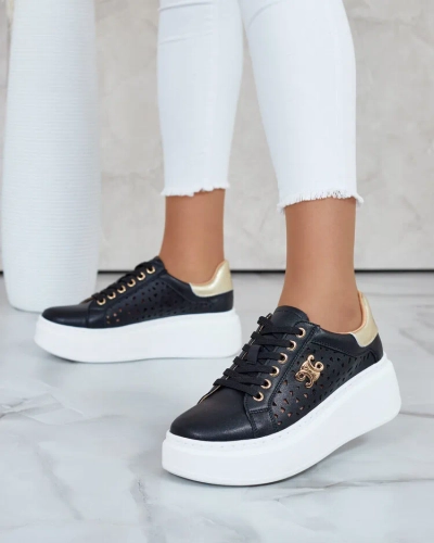 Royalfashion Дамски спортни ажурни кецове Jovixi