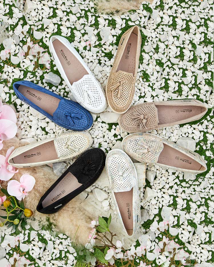 Royalfashion Дамски ажурни мокасини Molaffa