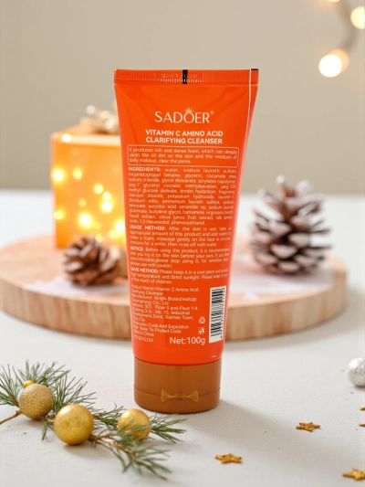 Почистващ гел за лице с витамин C