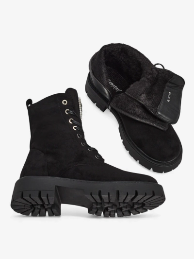 Дамски боти от еко велур Euni