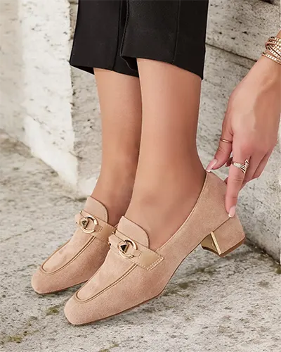 Royalfashion Елегантни дамски мокасини на нисък ток Orino