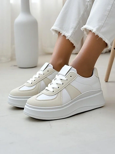 Royalfashion дамски спортни маратонки на платформа Safirrat