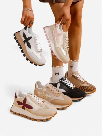 Royalfashion Жени спортни кецове на по-дебела подметка Aloqa