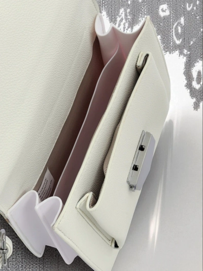 Royalfashion Дамска чанта тип плик с дръжка Amalthea Avorio