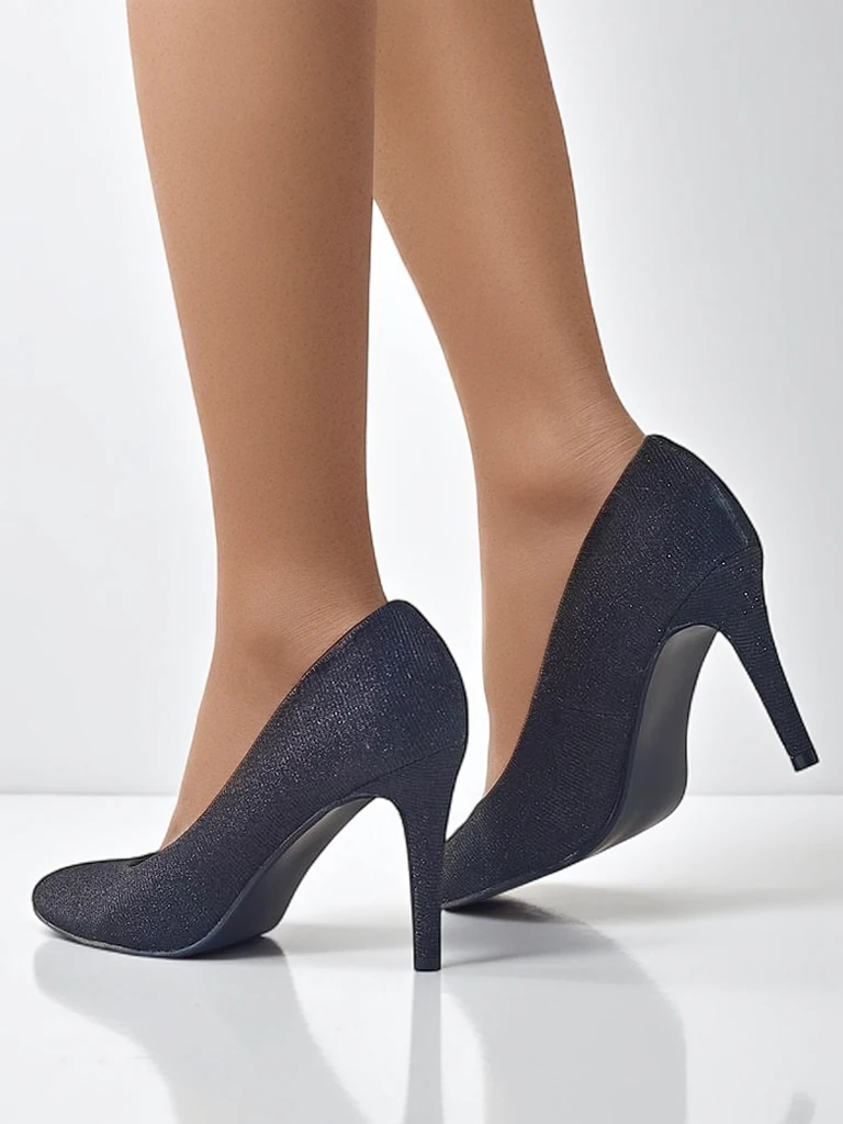 Royalfashion Блестящи дамски токчета Enen