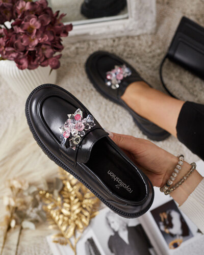 Royalfashion Дамски мокасини с цветни мъниста Karonia