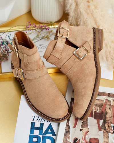 Royalfashion Дамски ботуши Geronsa с изрязано ходило