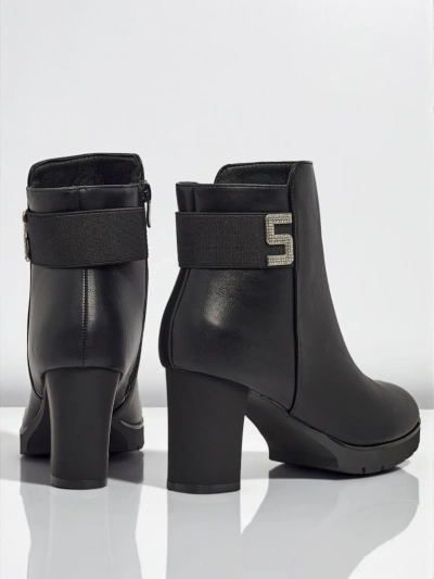 Дамски боти от еко кожа на ток Tavor