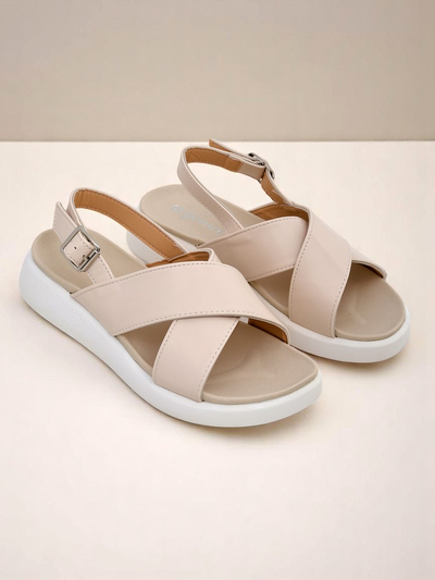 Royalfashion Дамски сандали на дебела подметка Riva Star