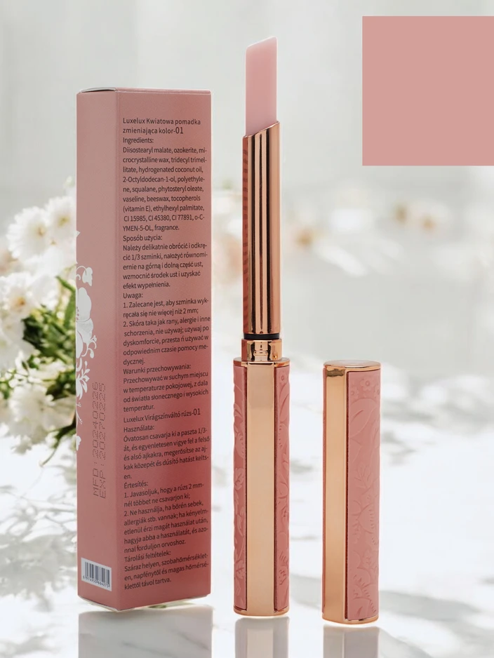 Luxelux Цвят-променящ се цветен червило 01 2г