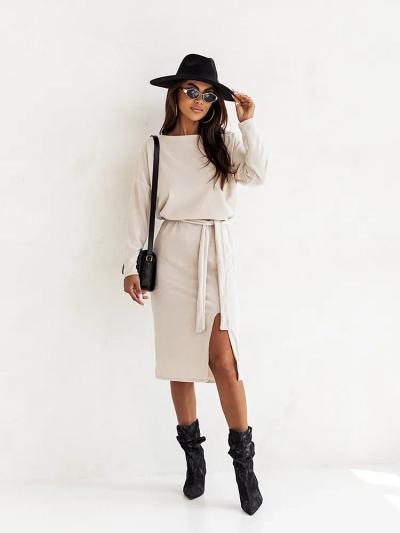 Royalfashion Дамска миди рокля