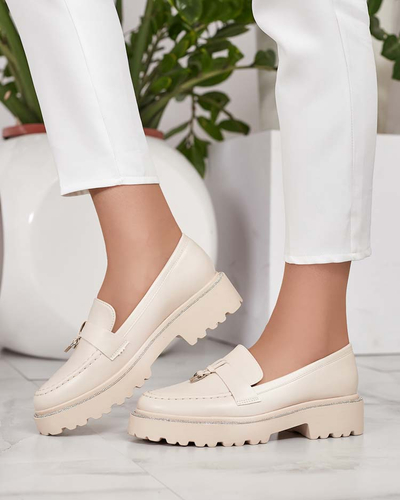 Royalfashion Дамски мокасини с циркони Ali