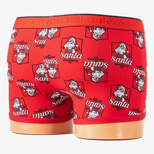 Męskie świąteczne bokserki - Bielizna
