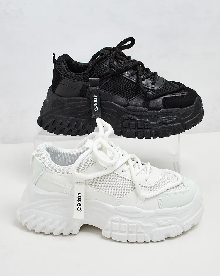 Royalfashion Дамски кецове на платформа Bereya